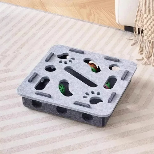 Cat Puzzle Box | Scratch Pad with Raised Nail Files