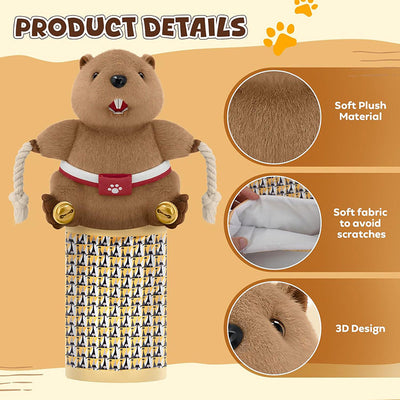 Cat Wrestling Glove | Plush Mouse Puppet Toy