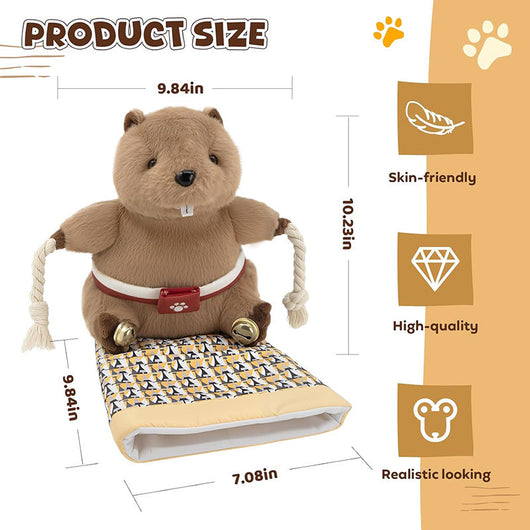 Cat Wrestling Glove | Plush Mouse Puppet Toy