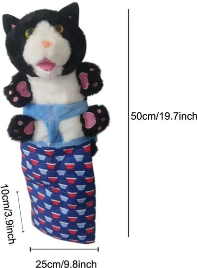 Interactive Cat Play Glove | Plush Cat Puppet
