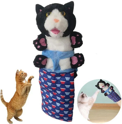 Interactive Cat Play Glove | Plush Cat Puppet