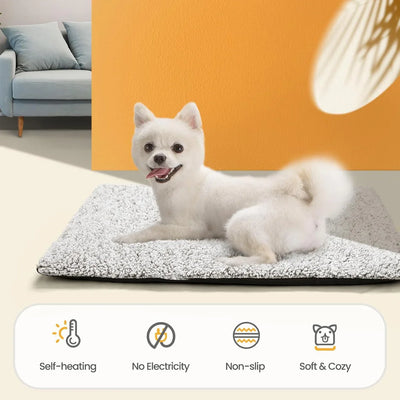 Self-Warming Pet Pad | No Electricity, 5 Sizes