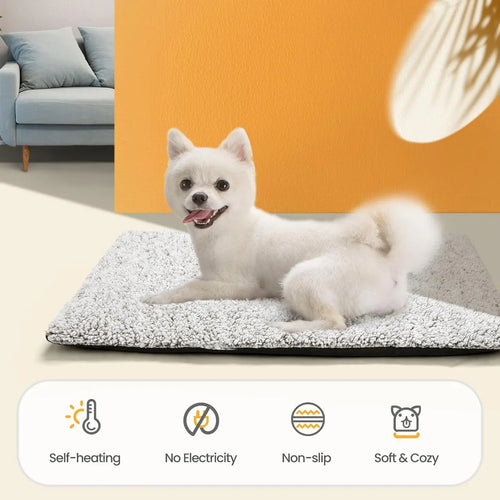 Self-Warming Pet Pad | No Electricity, 5 Sizes