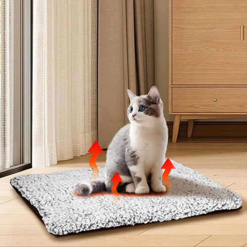 Self-Warming Pet Pad | No Electricity, 5 Sizes