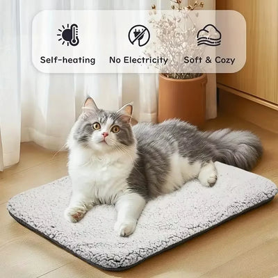 Self-Warming Pet Pad | No Electricity, 5 Sizes