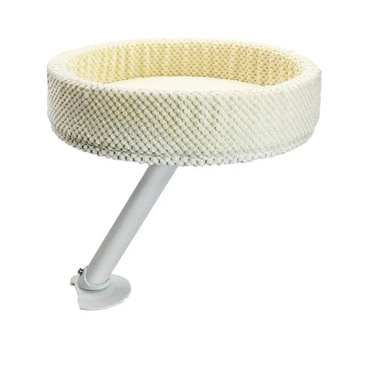 360° Rotating Cat Desk Bed | Metal Bracket, 3 Colours
