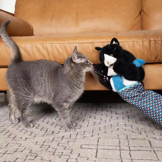 Interactive Cat Play Glove | Plush Cat Puppet